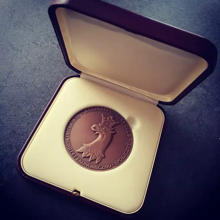 Medal Europejski 2018 Adam Mariański odebrał Medal Europejski