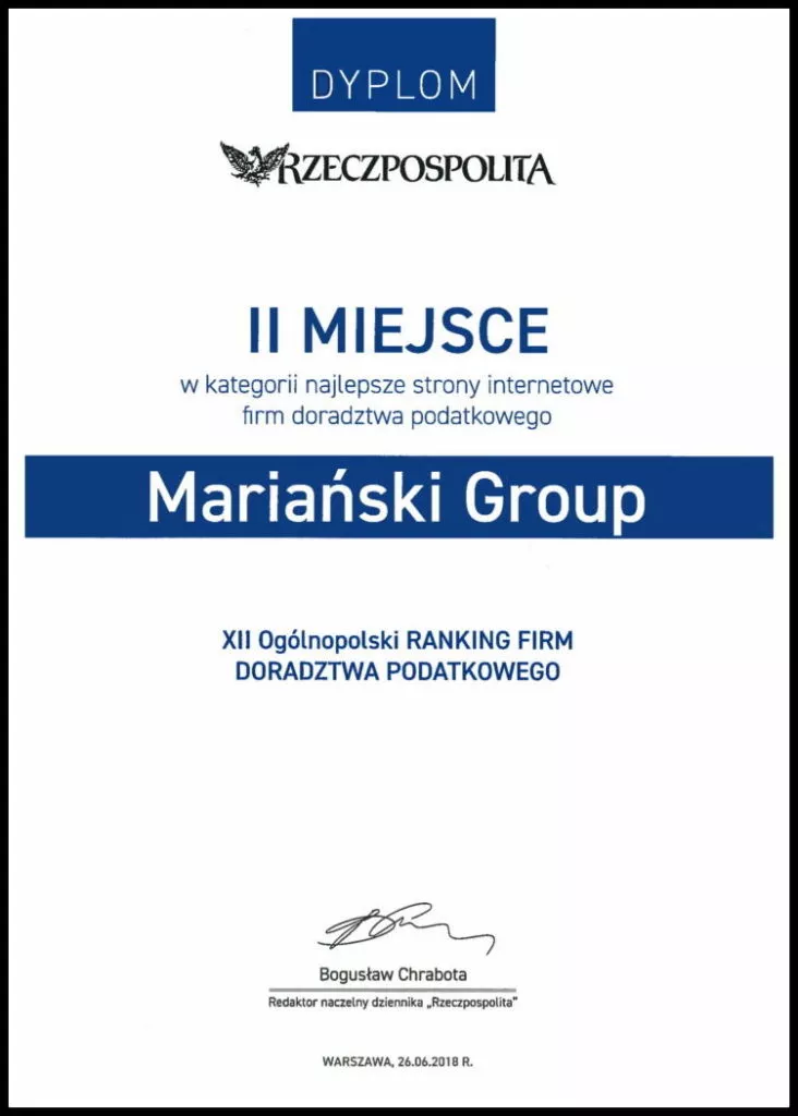 najlepsza strona internetowa firm doradztwa podatkowego Ranking Firm Doradztwa Podatkowego 2018